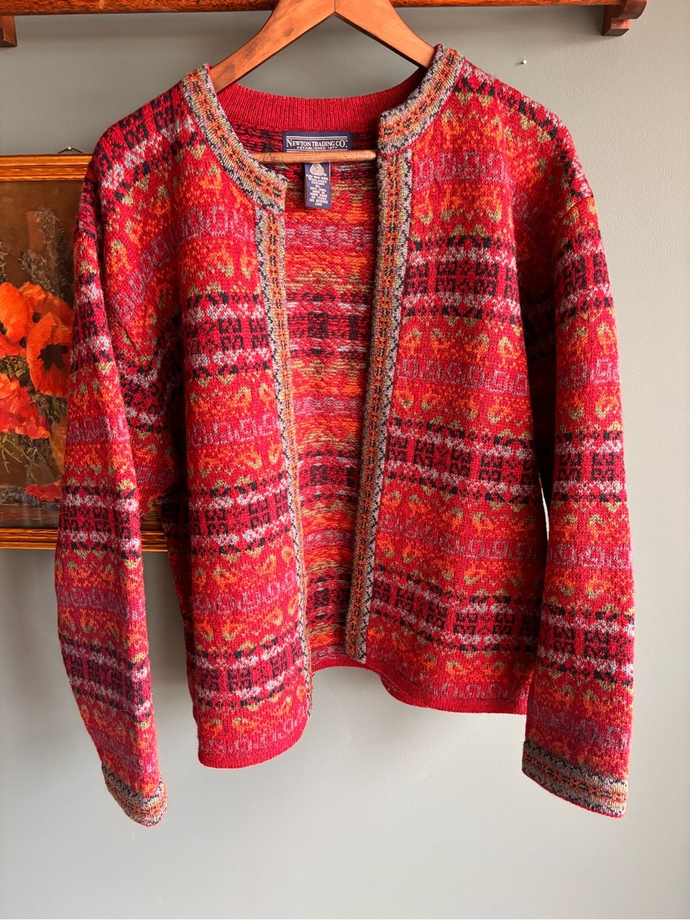 Newton Trading Co 100% Wool Sweater